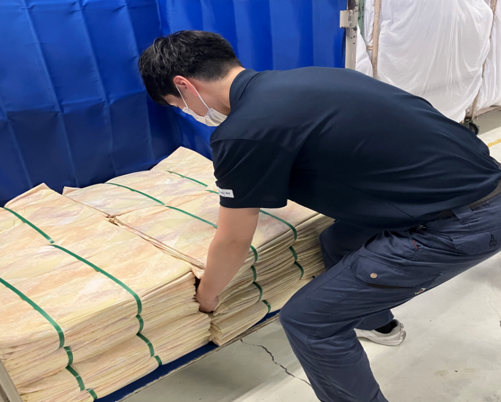 【トーカイ/羽島工場】病院や老人介護施設への配送（リネン、布団、白衣、手術着等）サムネイル